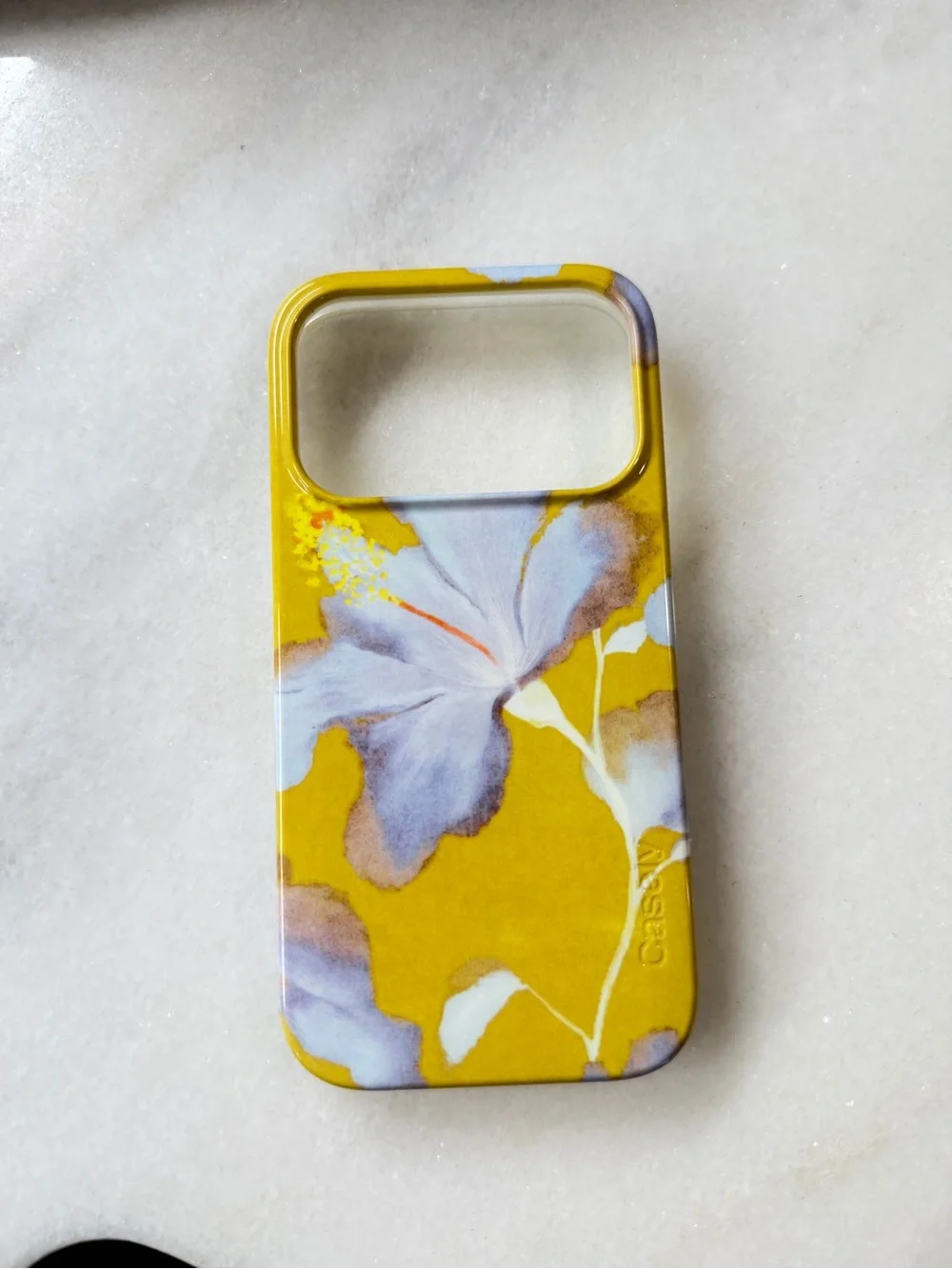 Casely Yellow Floral iPhone 17 pro Case